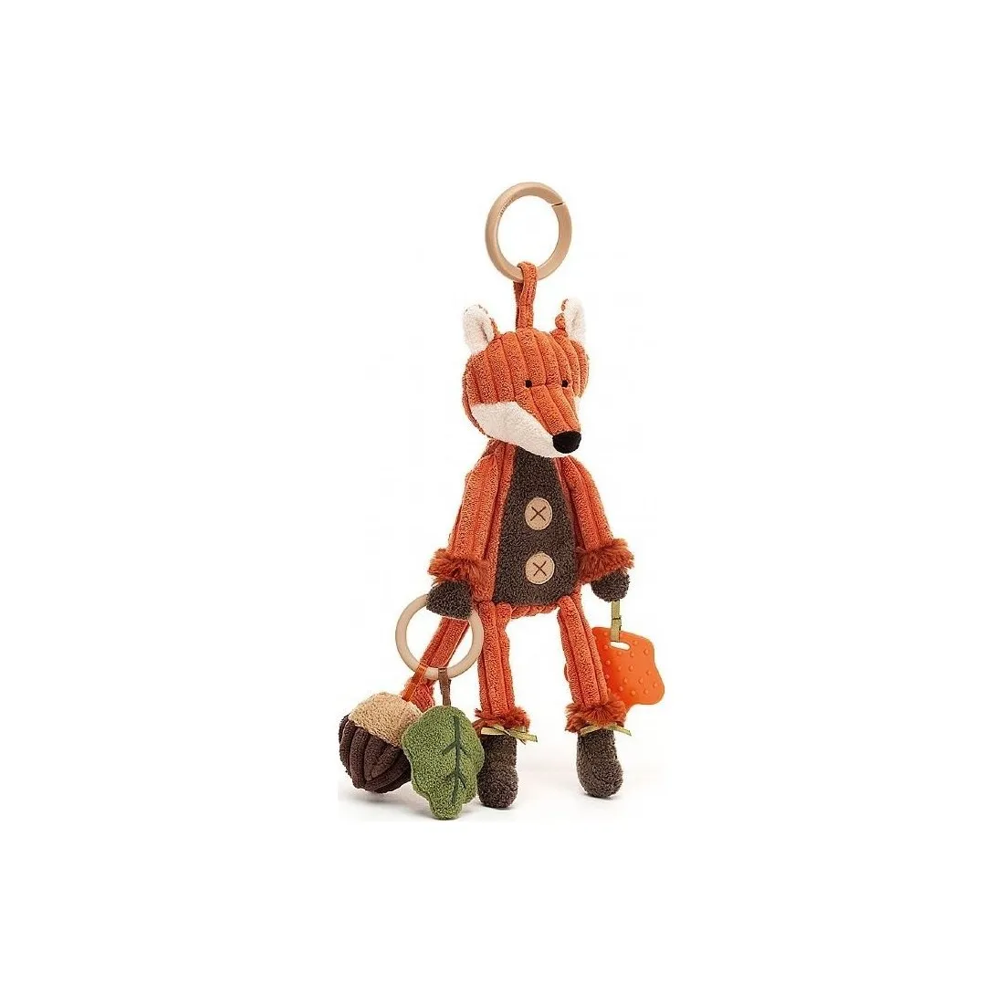 Peluche d'Activité Renard - Cordy Roy Fox - Jellycat