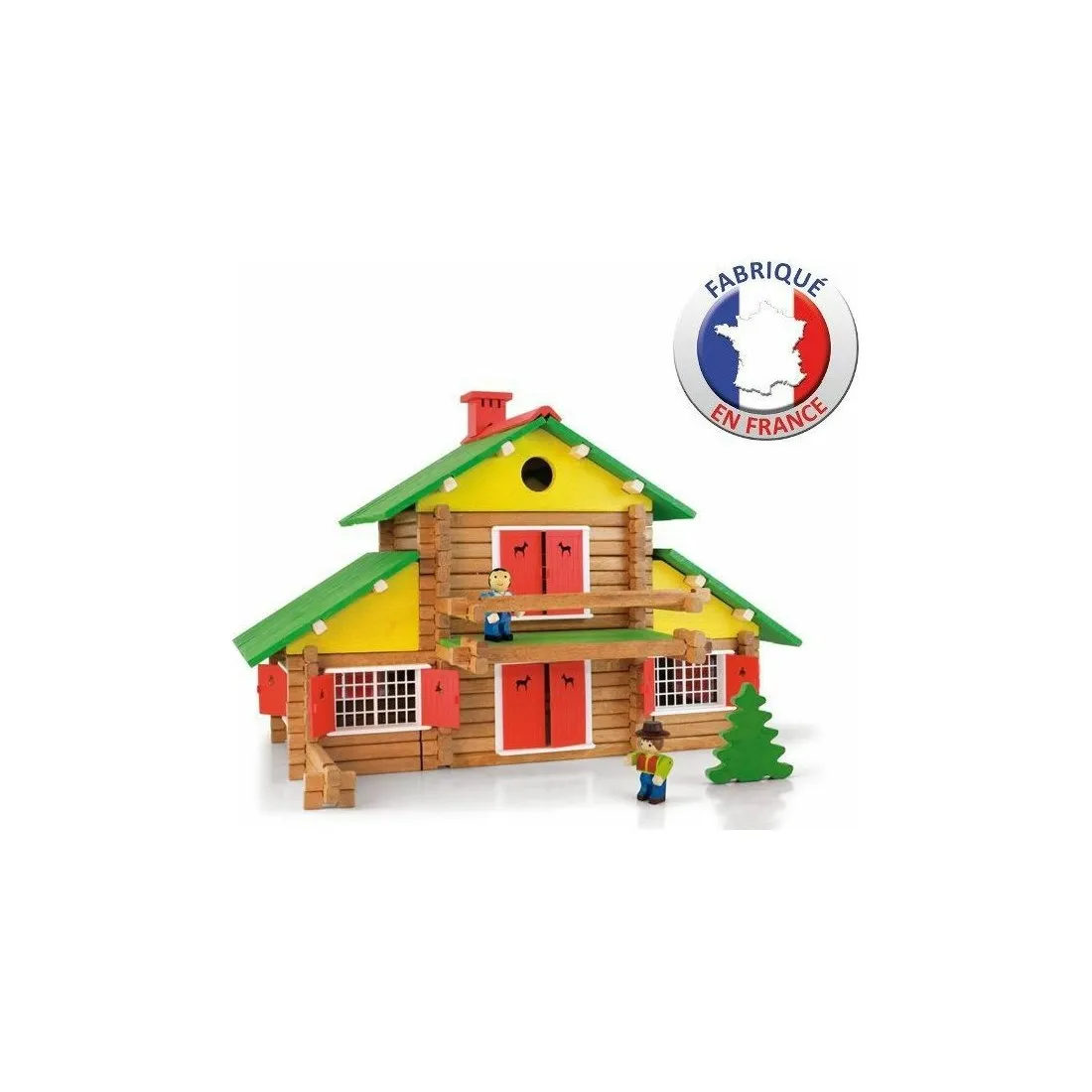 JeuJura - Mon Chalet en Bois 240 pièces
