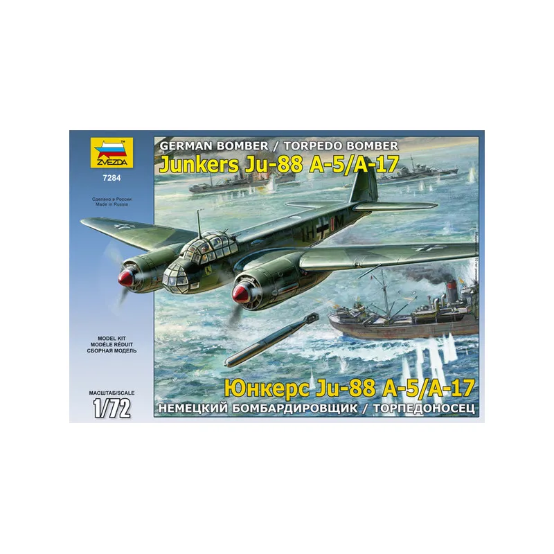 Junkers JU-88 A-5/A-17. ZVEZDA 7284