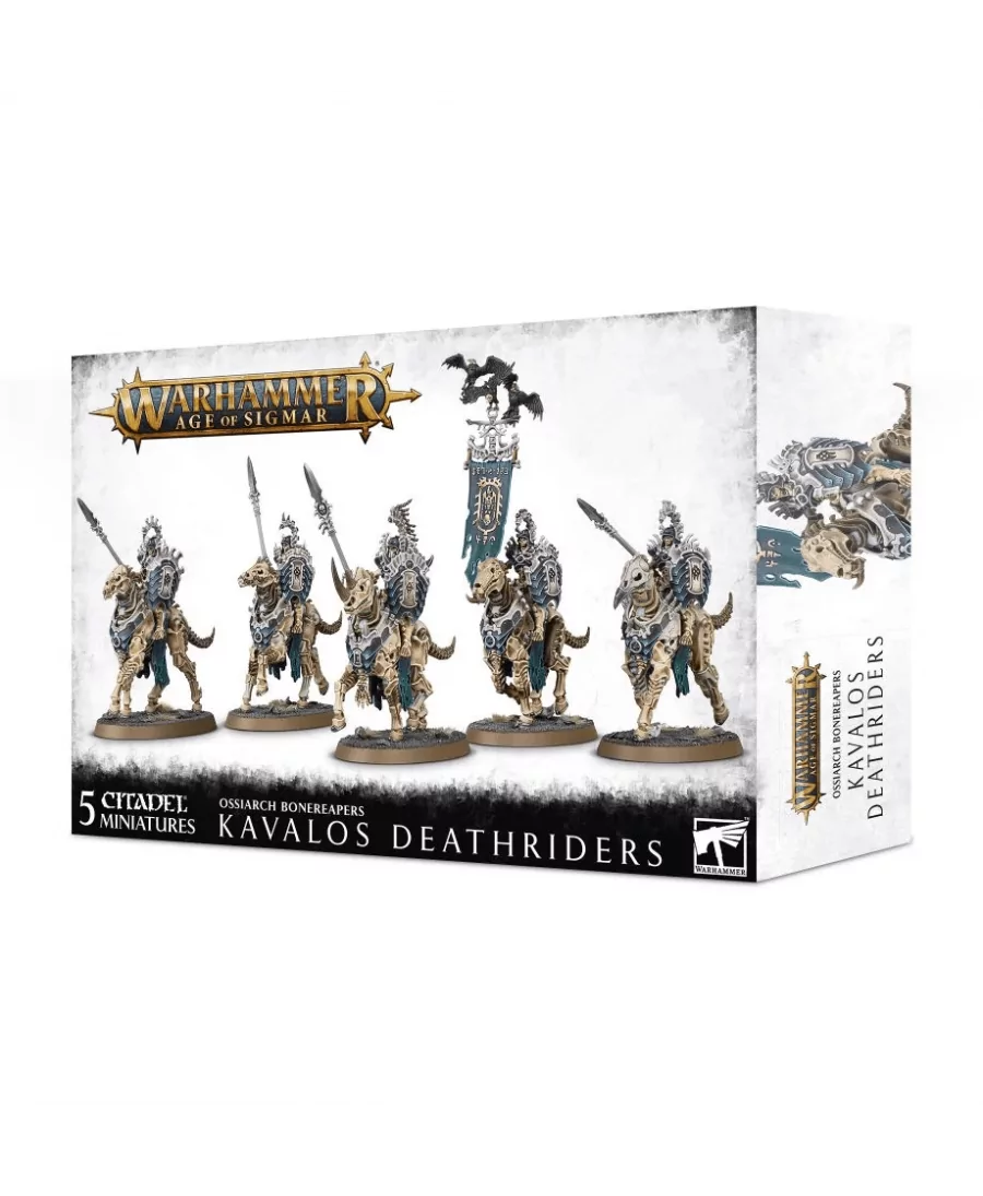 Ossiarch Bonereapers : Kavalos Deathriders