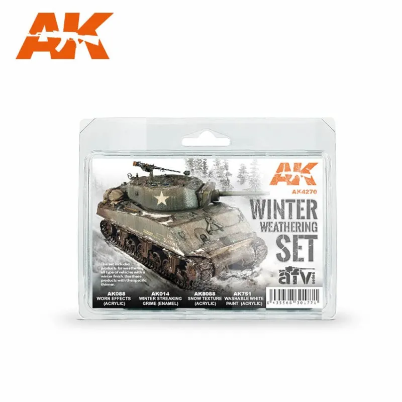 Set de vieillissement hivernal. AK INTERACTIVE AK4270