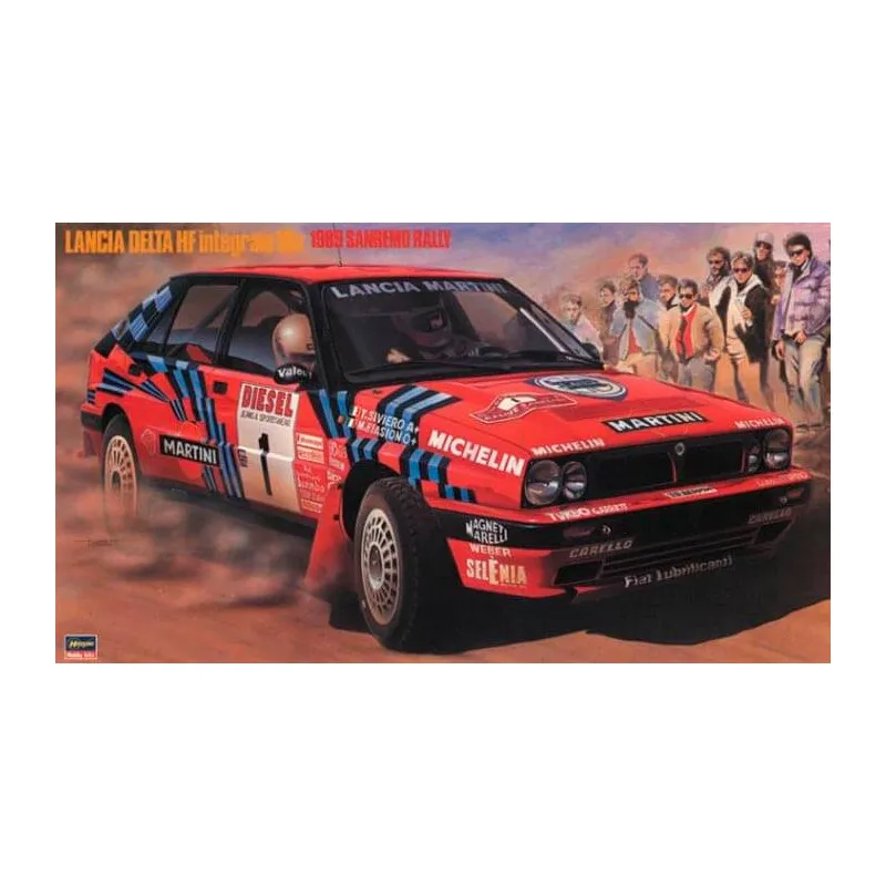 Lancia Delta HF integrale 16v. HASEGAWA 25208