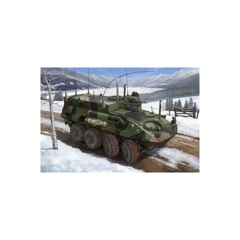LAV-C2 Véhicule blindé léger de commandement. TRUMPETER 00371