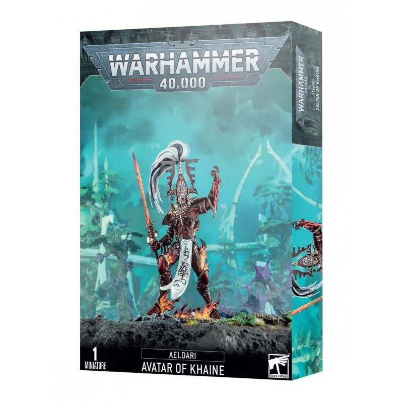 Avatar de Khaine des Aeldari. GAMES WORKSHOP 46-62