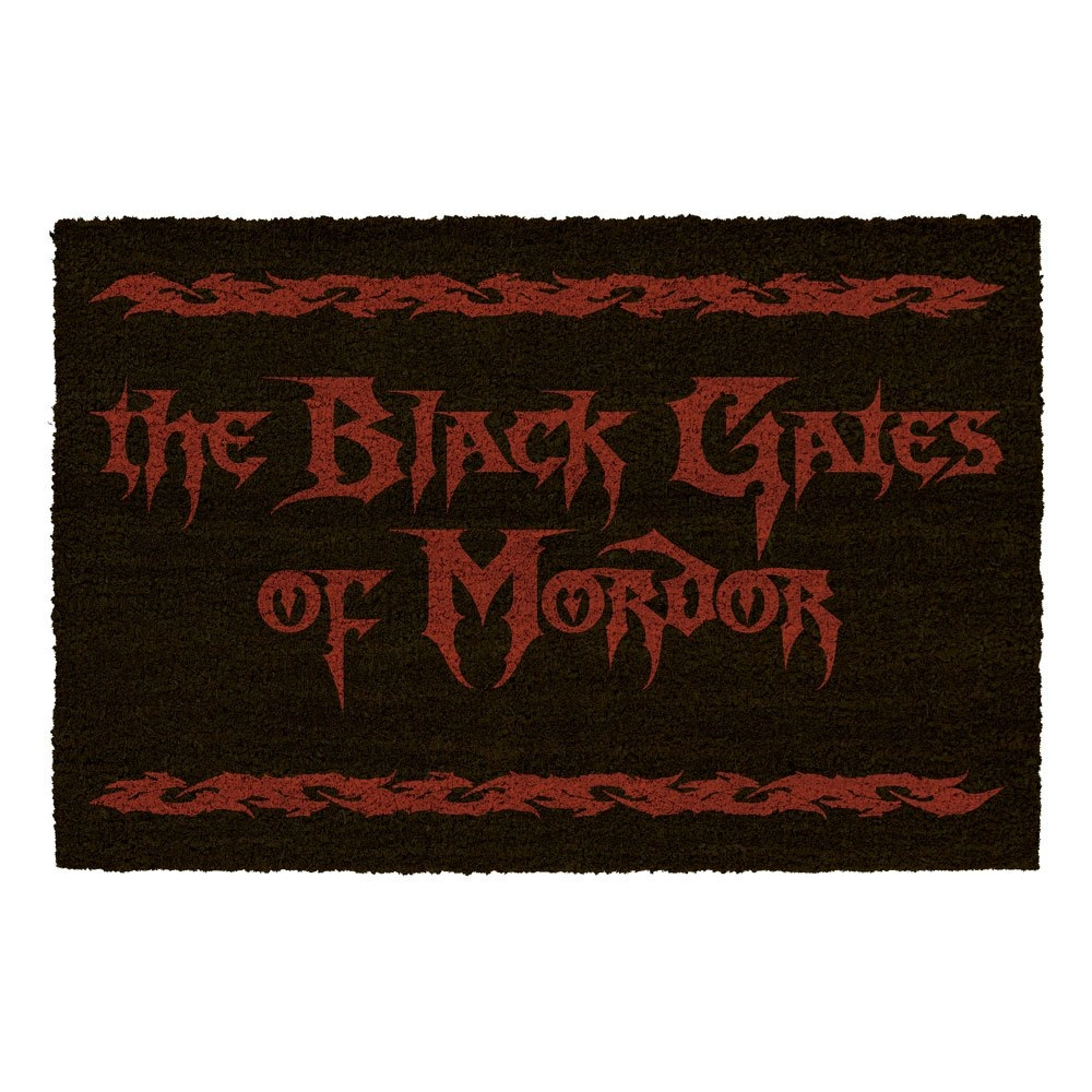 Le seigneur des anneaux paillasson the black gates of mordor 60 x 40 cm
