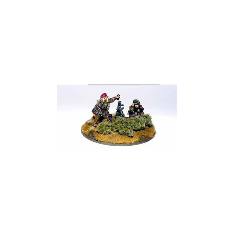 Équipement de mortier moyen British Airborne 3". Bolt Action. WARLORD GAMES WGB-BA-22