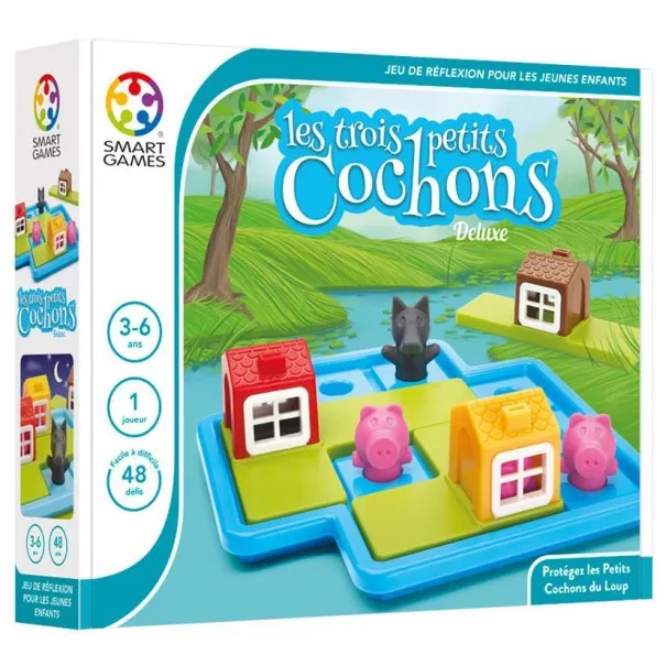 Les trois petits cochons deluxe 3 ans