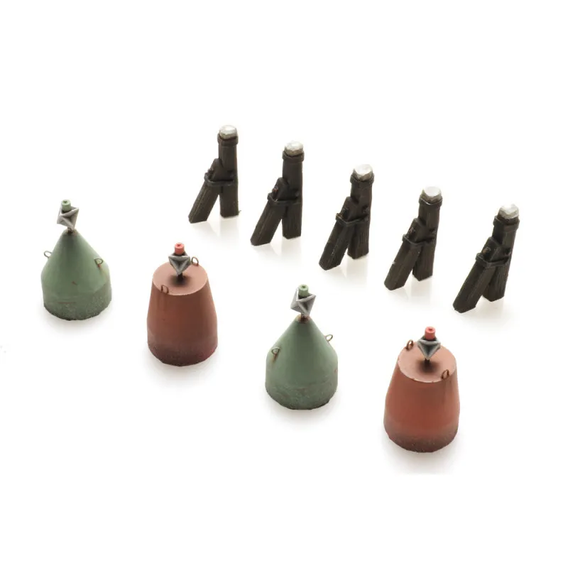 Ligne de flottaison des amarres et des bouées. ARTITEC 10.404