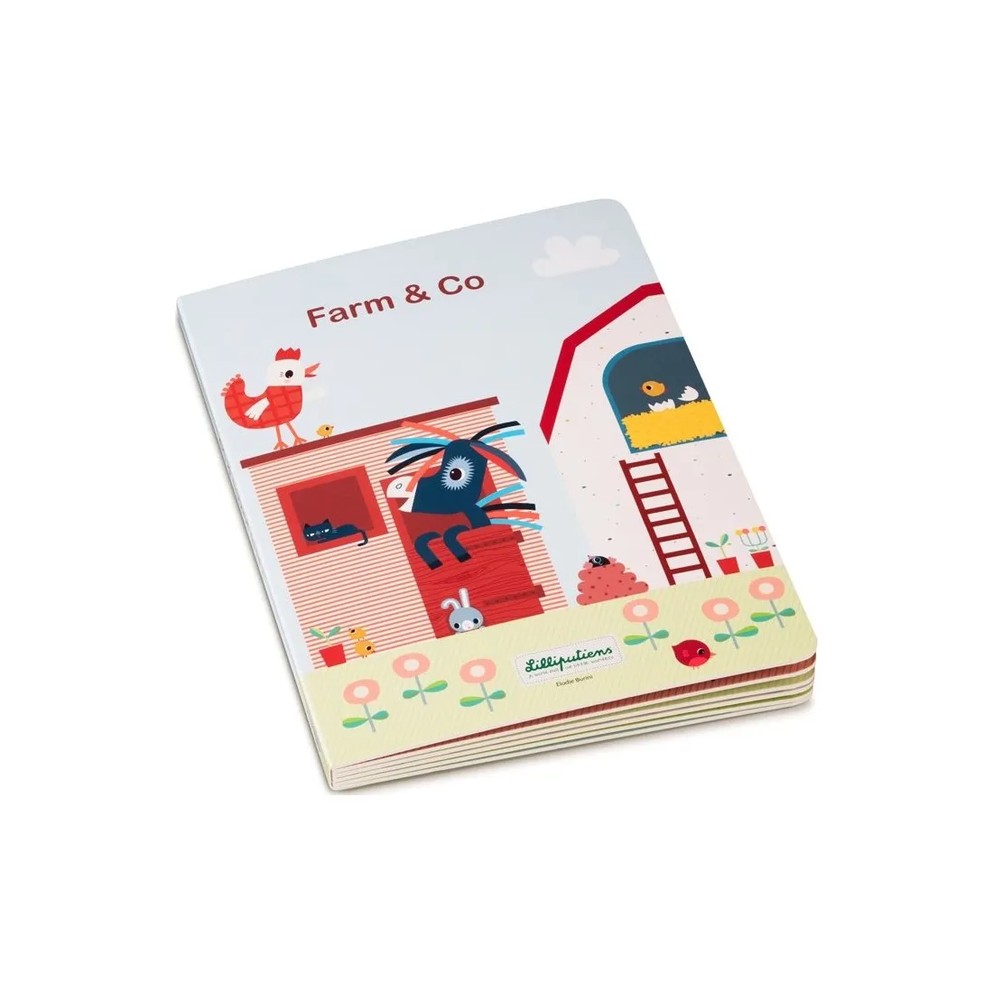 Livre puzzle Ferme - Lilliputiens