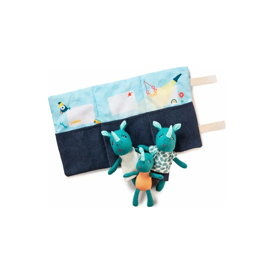 Famille Marius le rhinocéros - Lilliputiens