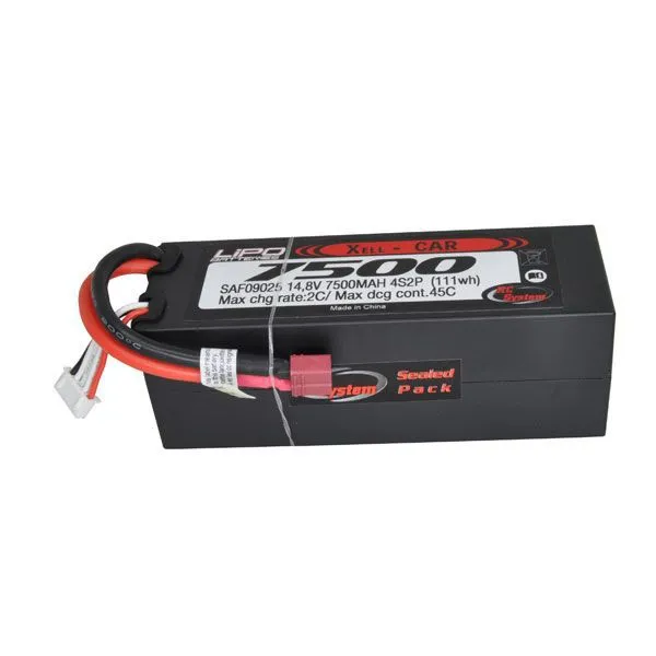 LIPO 14,8V 7500mAh 4S 45C CAR - SAF 09025