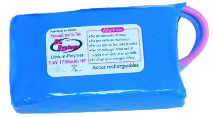 LIPO 7,4V 1700MAH HP 2S1P 10C