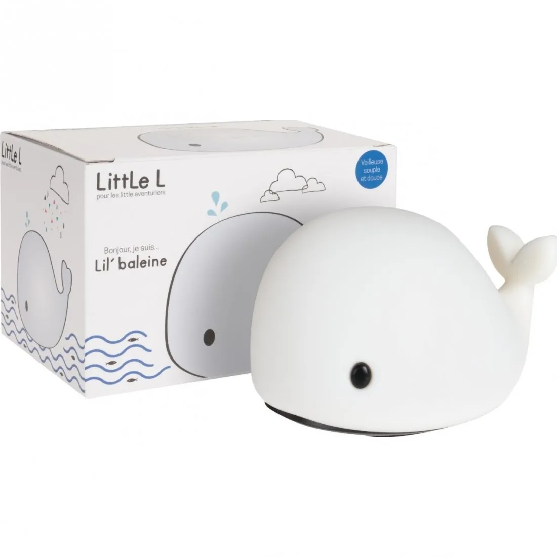 Veilleuse petite baleine Little L