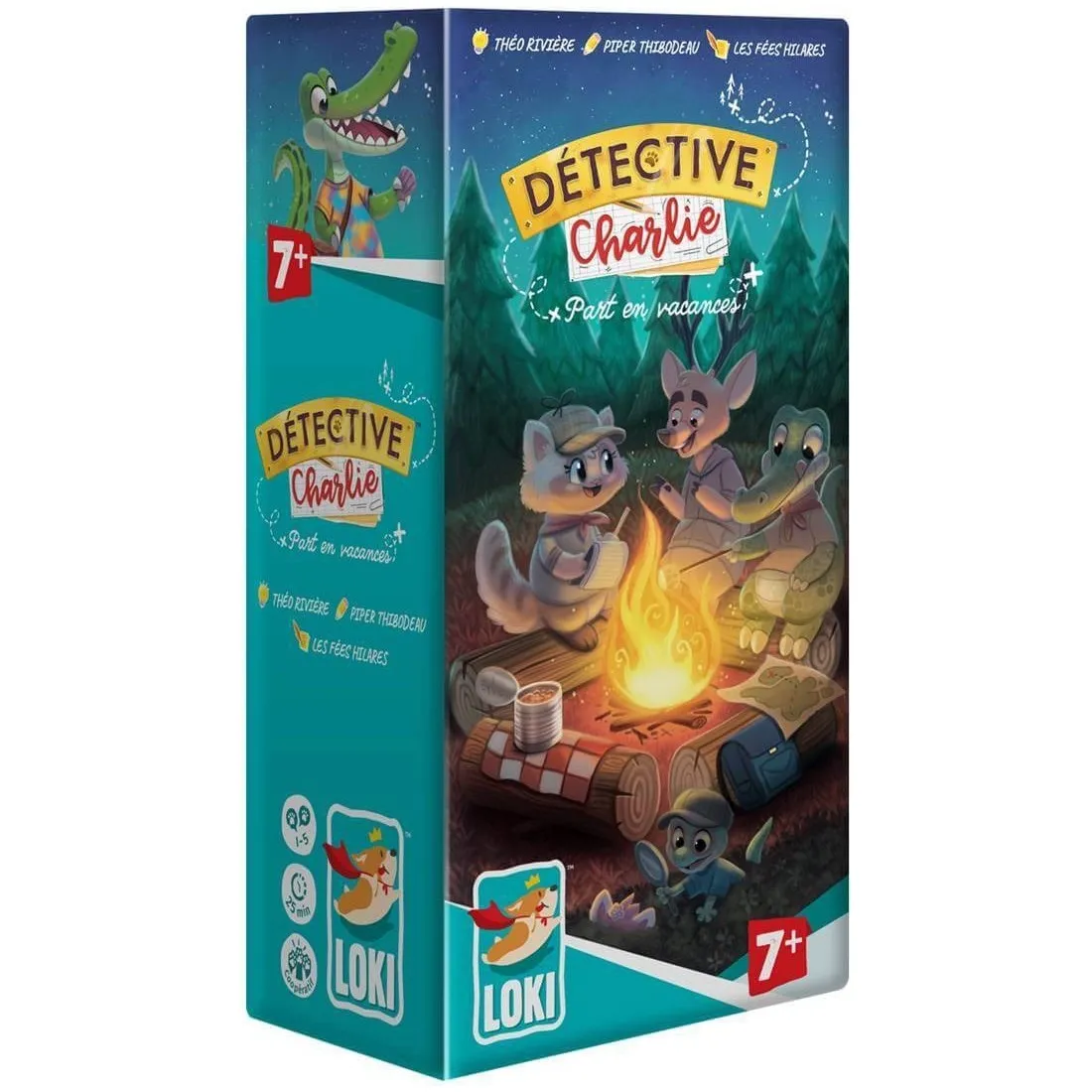 Extension Détective Charlie part en vacances