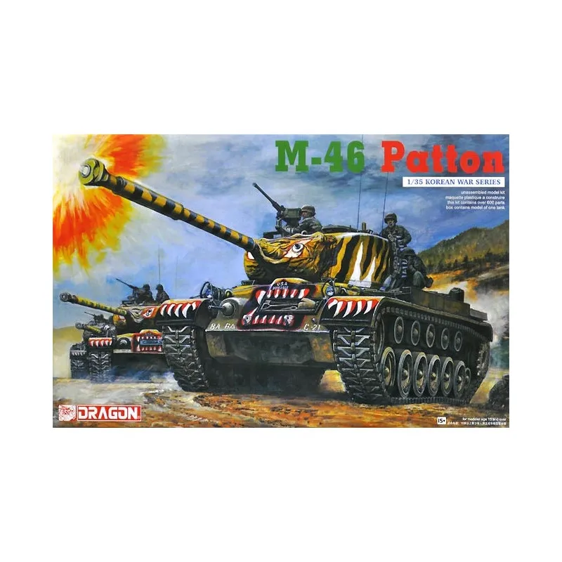 M-46 Patton. DRAGON 6805