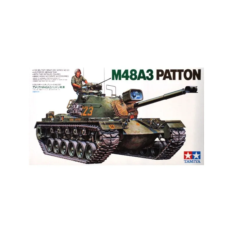 Char M48A3 Patton. TAMIYA 35120