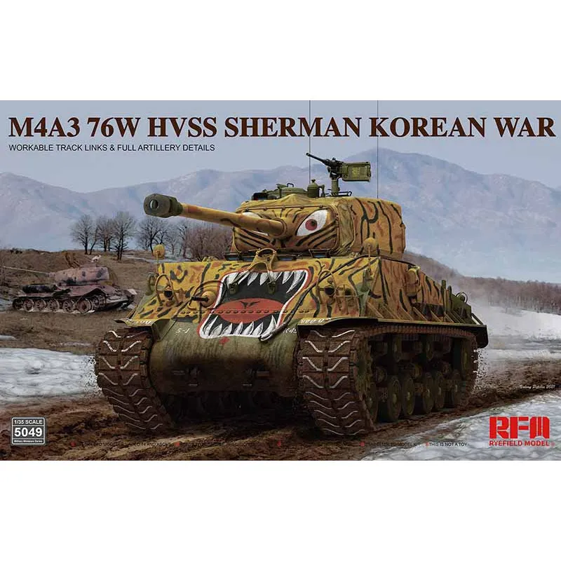 M4A3 76W HVSS Sherman. Guerre de Corée. RYE FIELD MODEL 5049