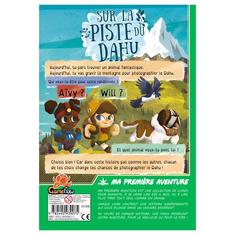 Ma Première Aventure - Sur la Piste du Dahu - Version Longue