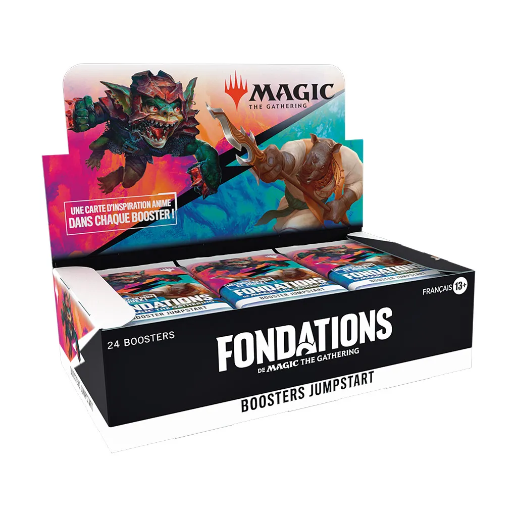 Magic The Gathering : Fondations - Boîte de 24 boosters Jumpstart