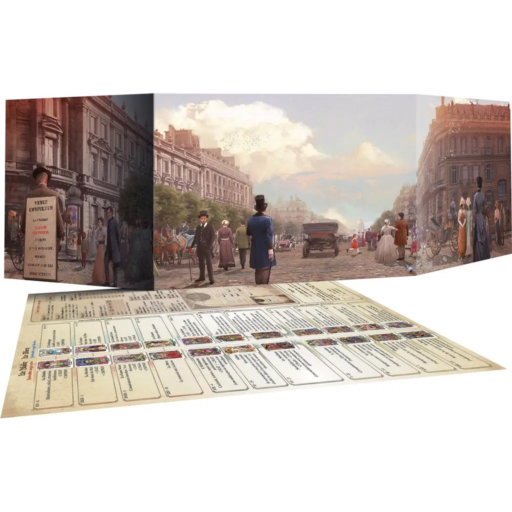 Maléfices - L'écran de jeu