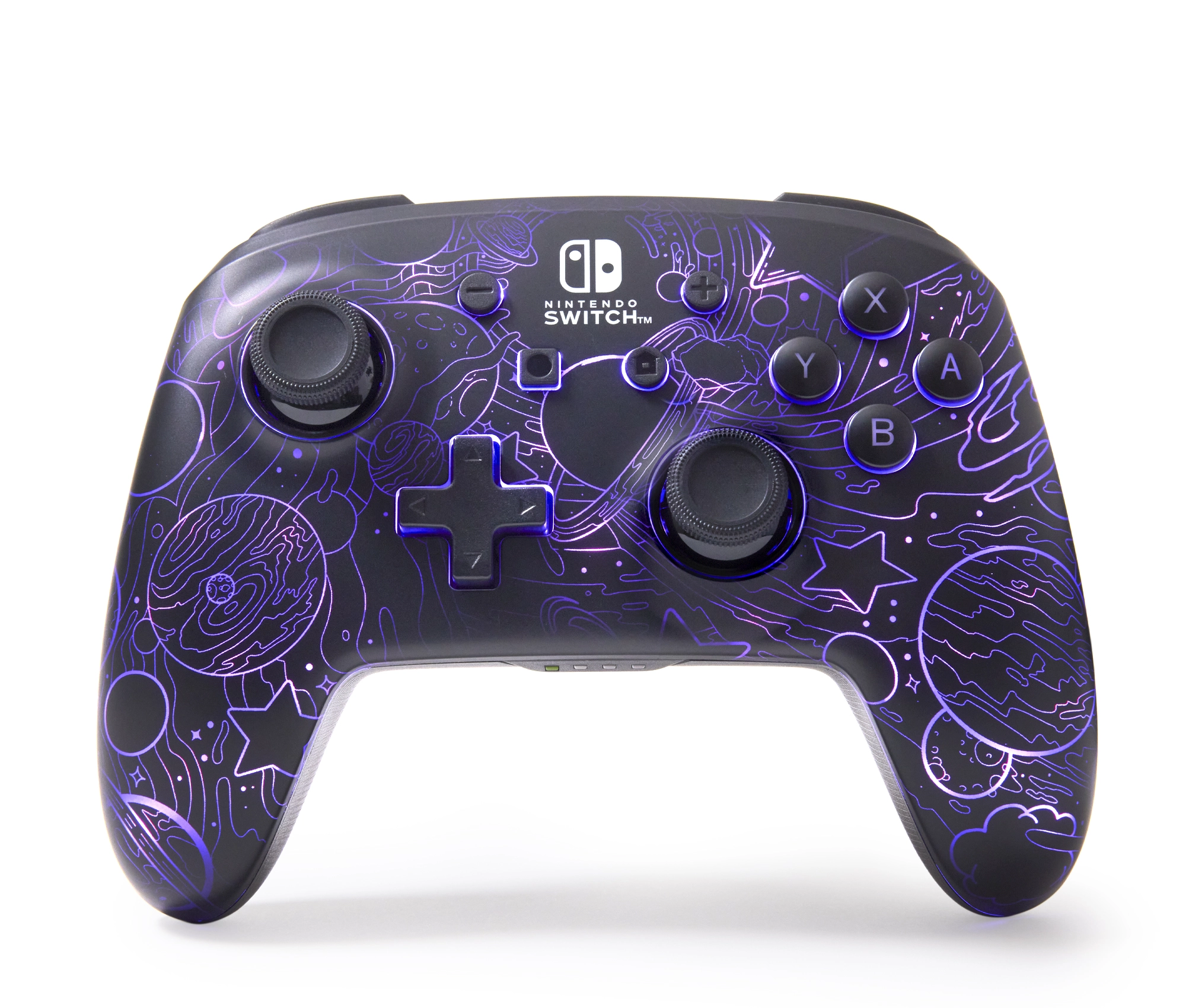 Manette sans fil améliorée switch- lumectra galaxy vortex