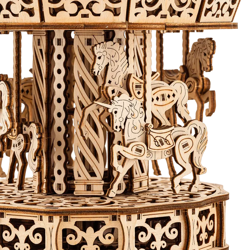 Maquette - Bois - Carrousel Parisien