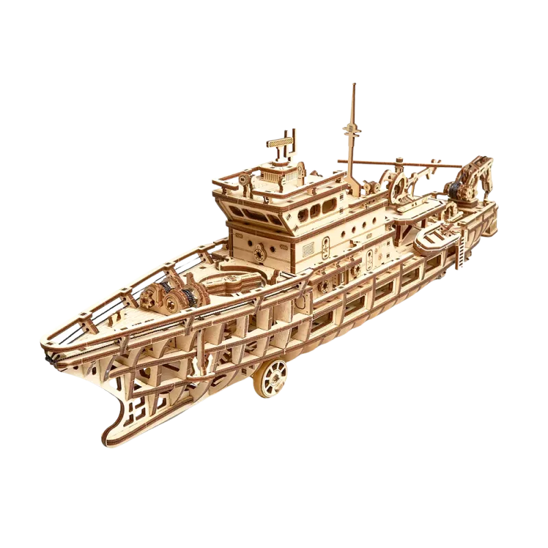 Maquette - Bois - Ocean Explorer Yacht
