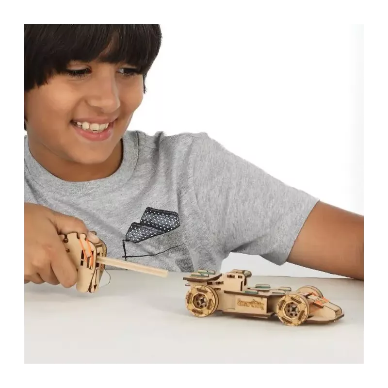 Maquette - Bois - Smartivity - Stem Wheels Speedster