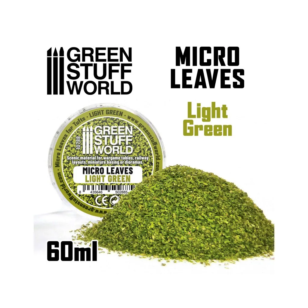 Micro Feuilles - Mélange Vert Clair