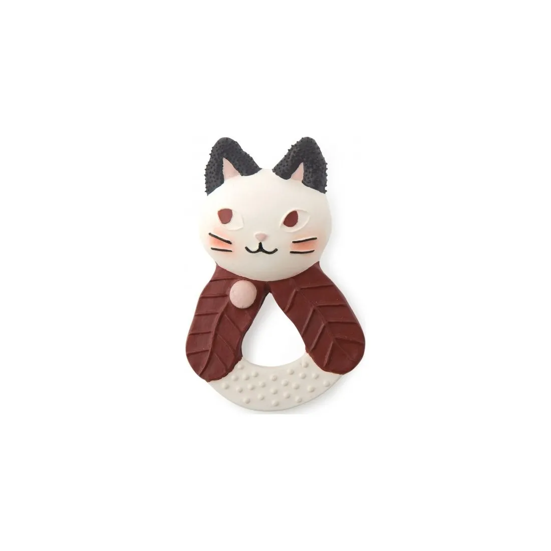 Anneau de dentition Chat "Après la pluie" Moulin Roty