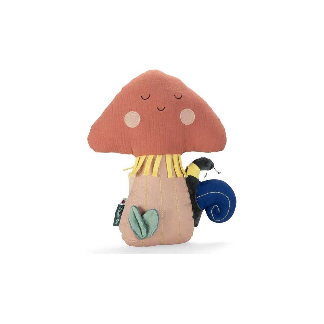 Coussin boite à musique Champignon - Pomme des Bois - Moulin Roty