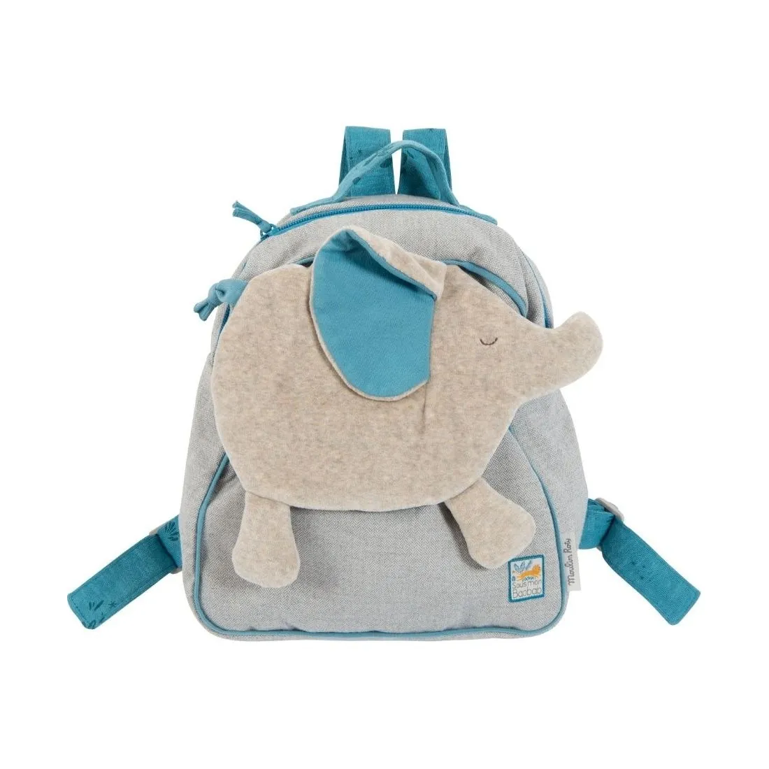 Sac à dos éléphant Sous mon Baobab - Moulin Roty