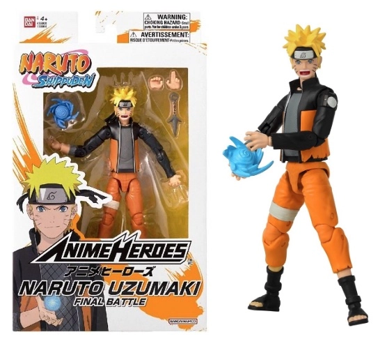 Naruto - naruto final battle" - figurine anime heroes 17cm"