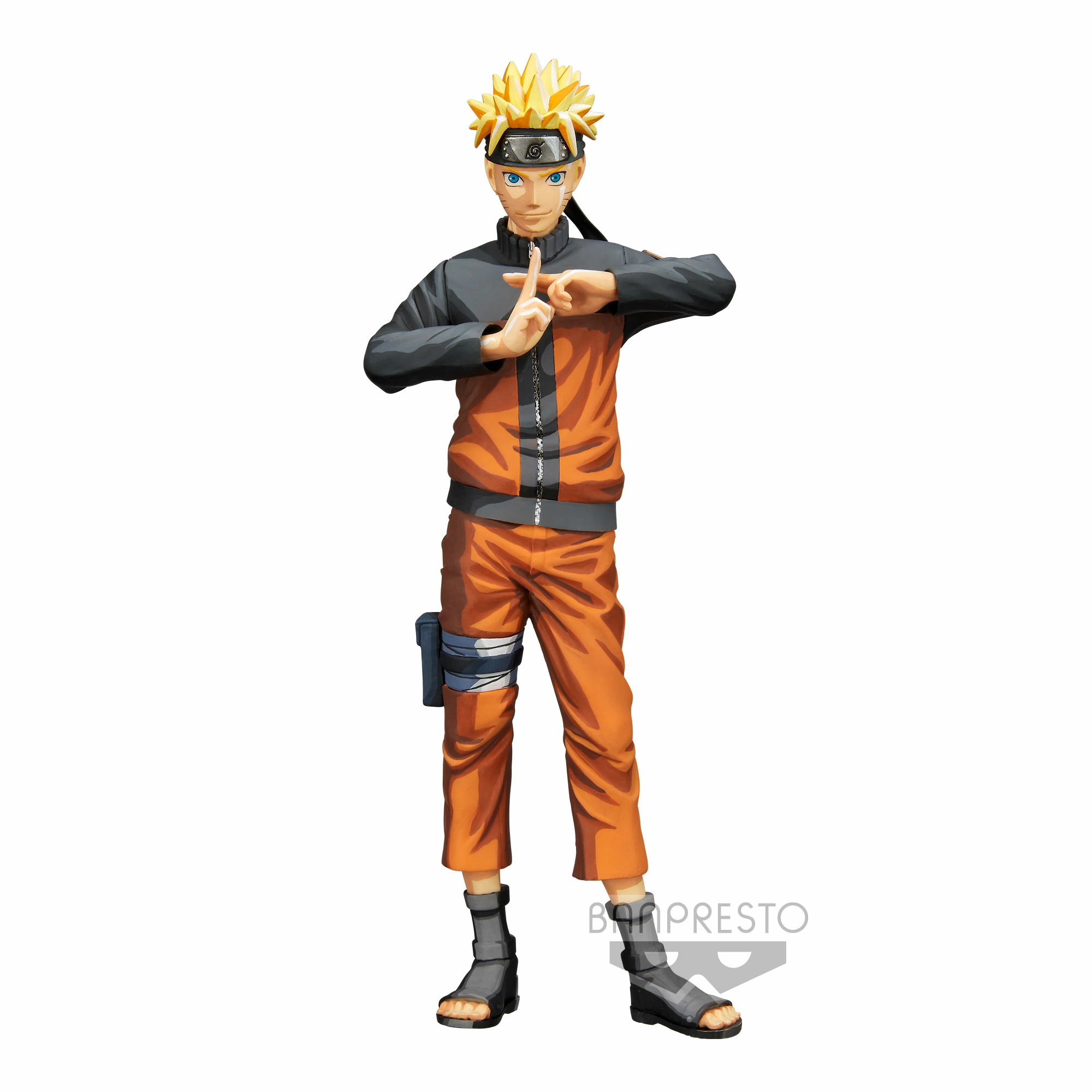 Naruto shippuden - grandista nero uzumaki naruto manga dimensions figure 15cm