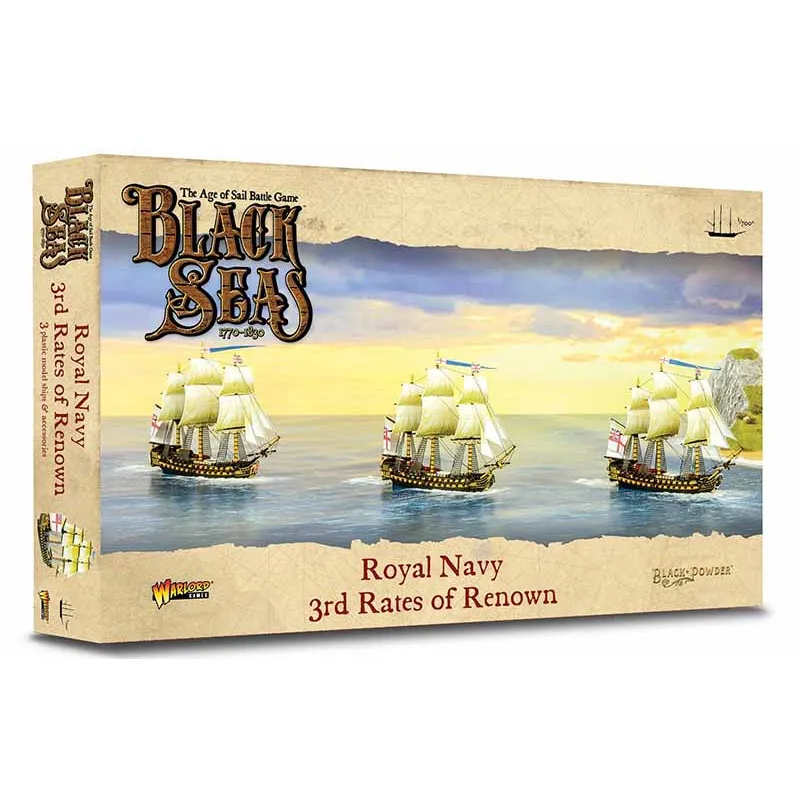 Navires de 3ème classe renommés de la Royal Navy. Black Seas. WARLORD GAMES 792011002