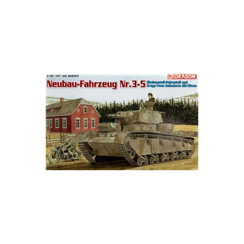 Neubau-Fahrzeug Nr. 3-5 Rheinmetall-Fahrestell. DRAGON 6690