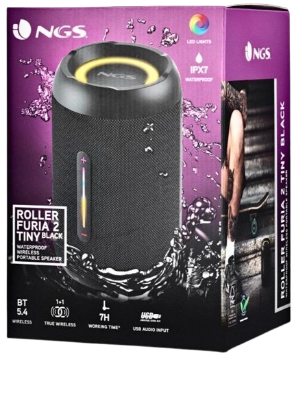 Ngs spk bt 20w waterproof ipx7 black