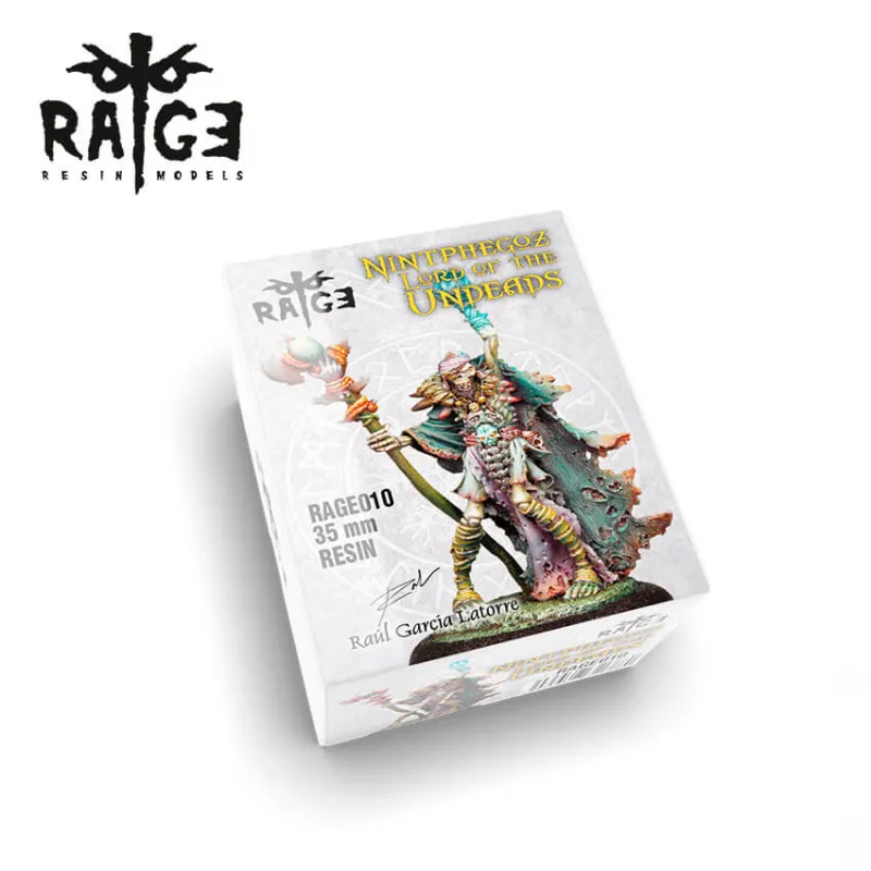 Nintphegoz. Seigneur des morts-vivants, 35mm. RAGE RESIN MODELS RAGE010