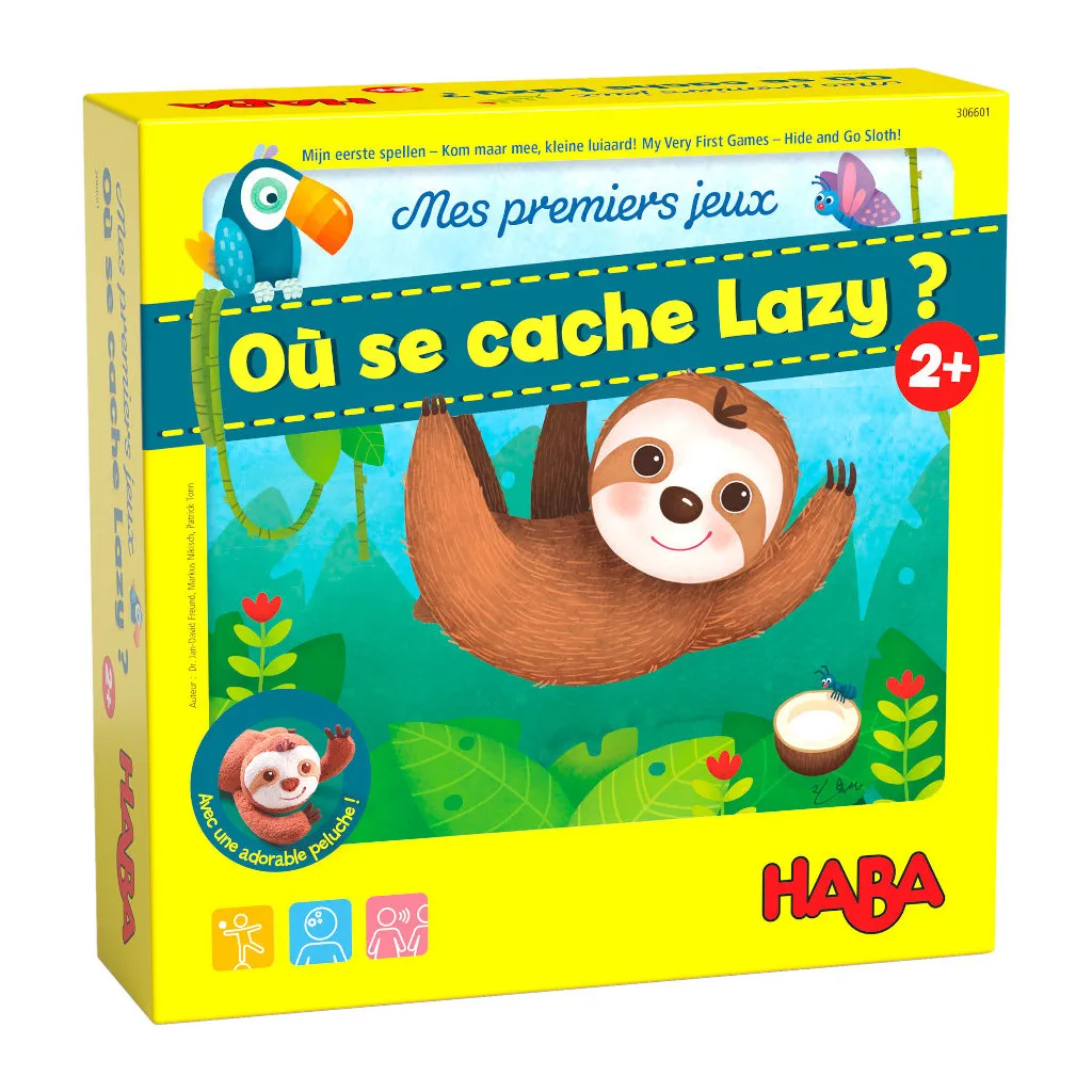 Où se Cache Lazy ? (Mes Premiers Jeux)