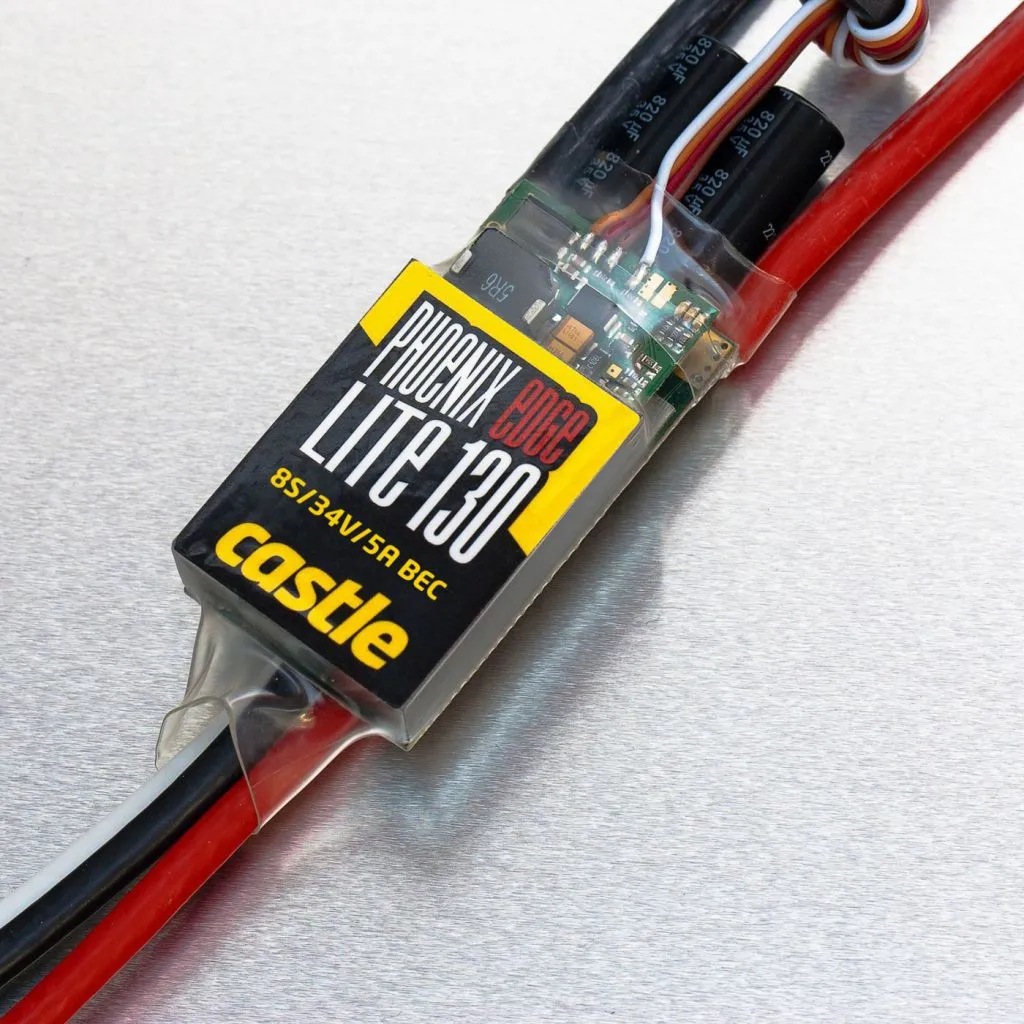 PHX EDGE LITE 130- 25V 130 AMP ESC WITH 5AMP BEC - HORIZON HOBBY - Référence: CSE010011000