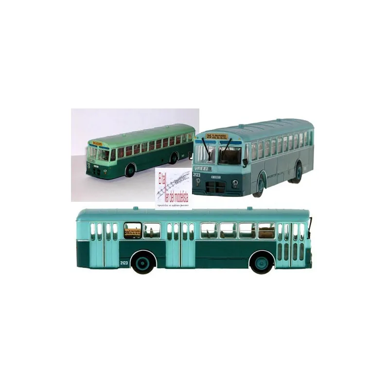 Pegaso 6035 Barcelone Bus. OTERO SCALE MODEL 87004B