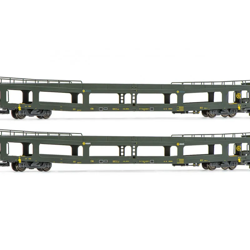 Plate-forme porte-voiture DDMA (x2). RENFE. ARNOLD HN4350