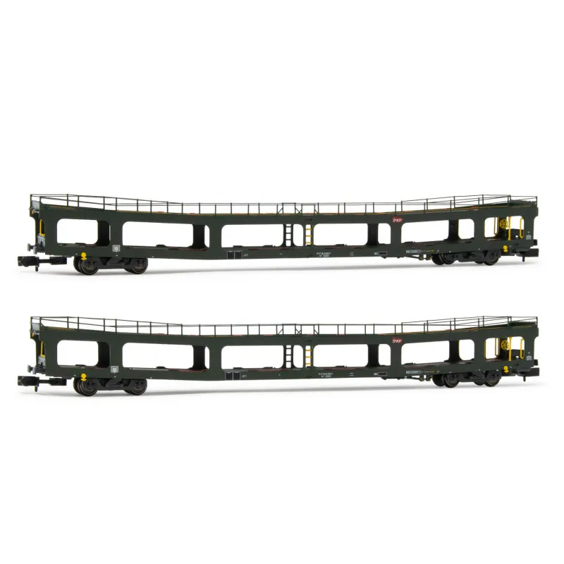 Plate-forme porte-voiture DD DEV 66 (x2). SNCF. ARNOLD HN4348