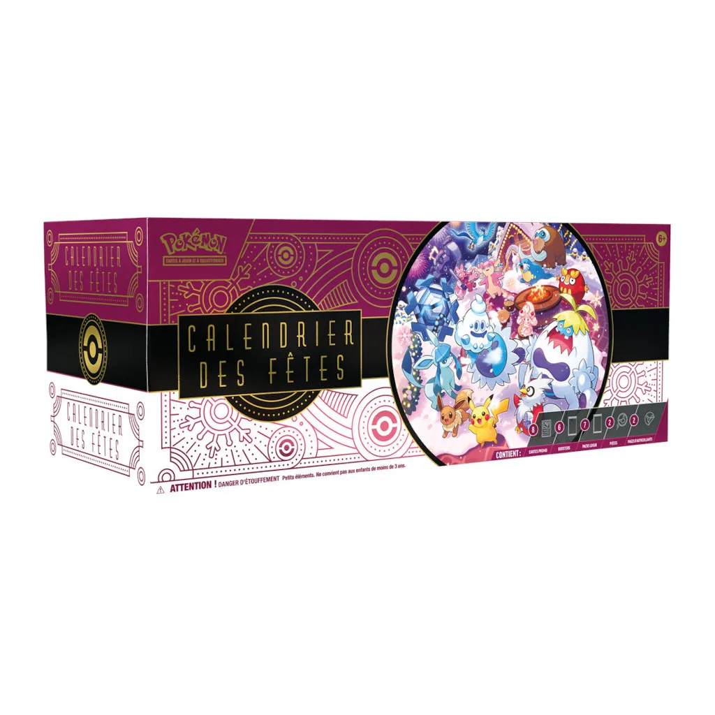 Pokémon - Calendrier des Fêtes 2025