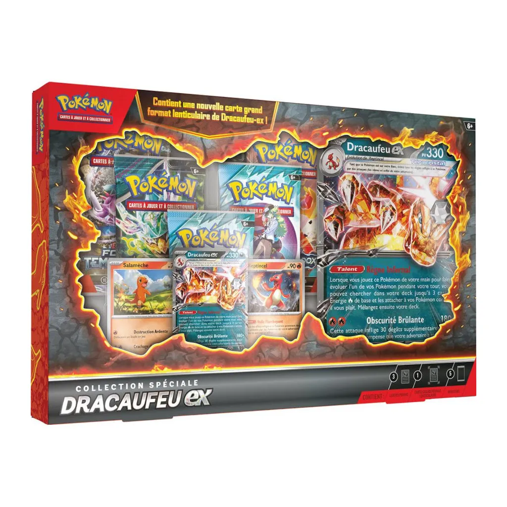 Pokémon Coffret Collection Spéciale Dracaufeu-ex