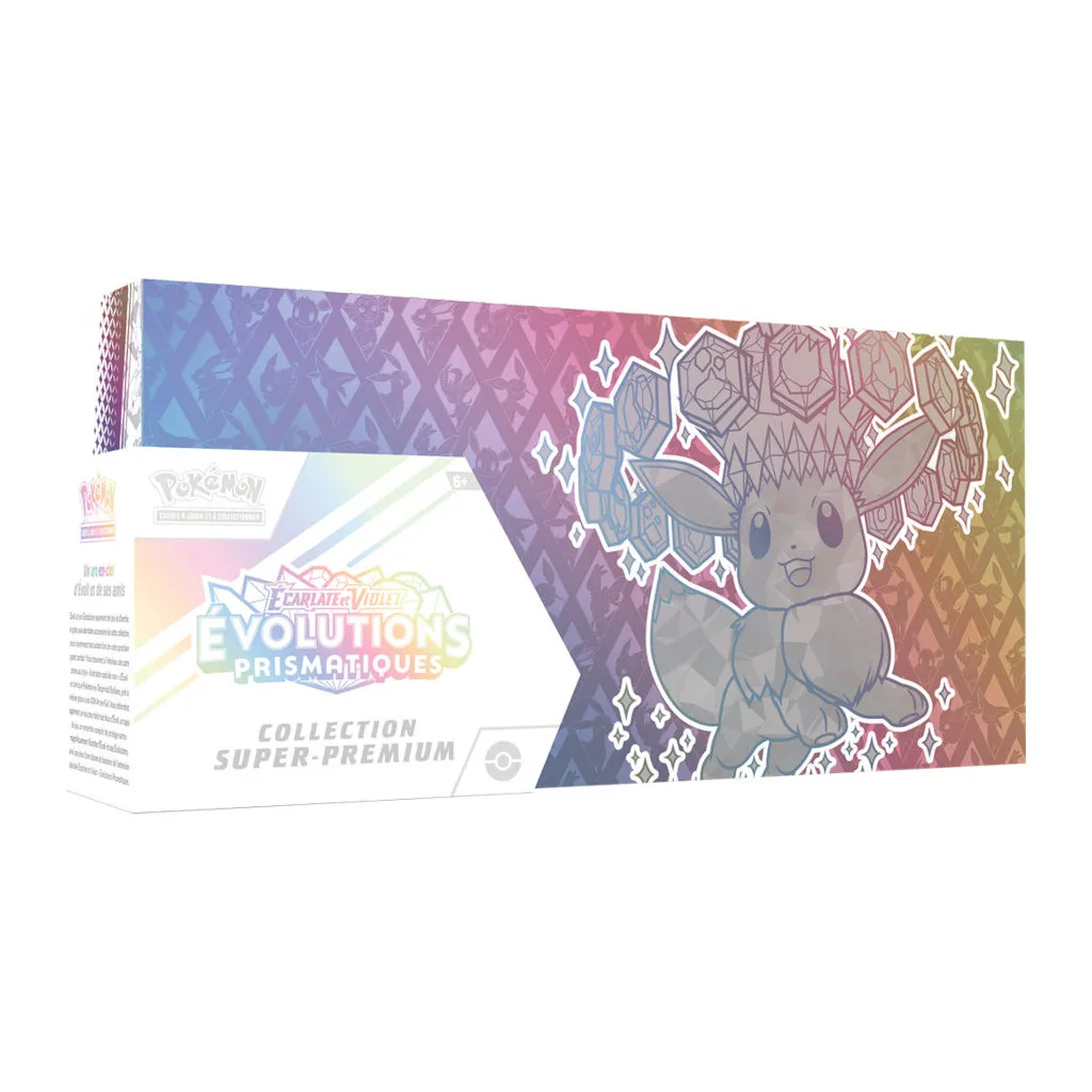 Pokemon EV08.5 : Évolutions Prismatiques - Coffret Collection Super Premium