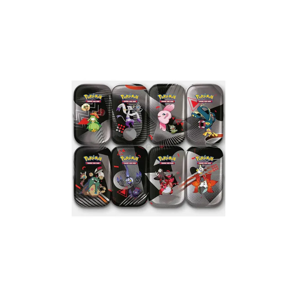 Pokemon EV10.5 : Foudre Noire et Flamme Blanche - Mini Tin