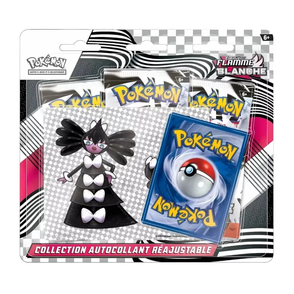 Pokémon EV10.5 - Pack 3 Boosters - Flamme Blanche