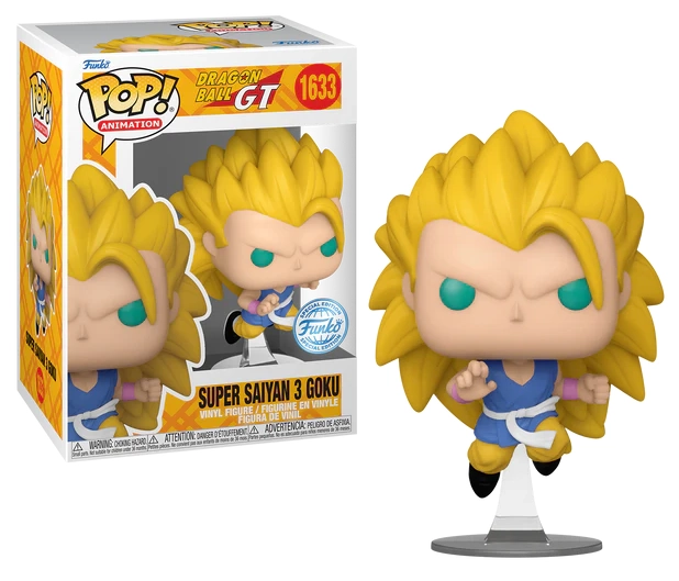 Pop! anime: dragon ball gt - super saiyan 3 goku