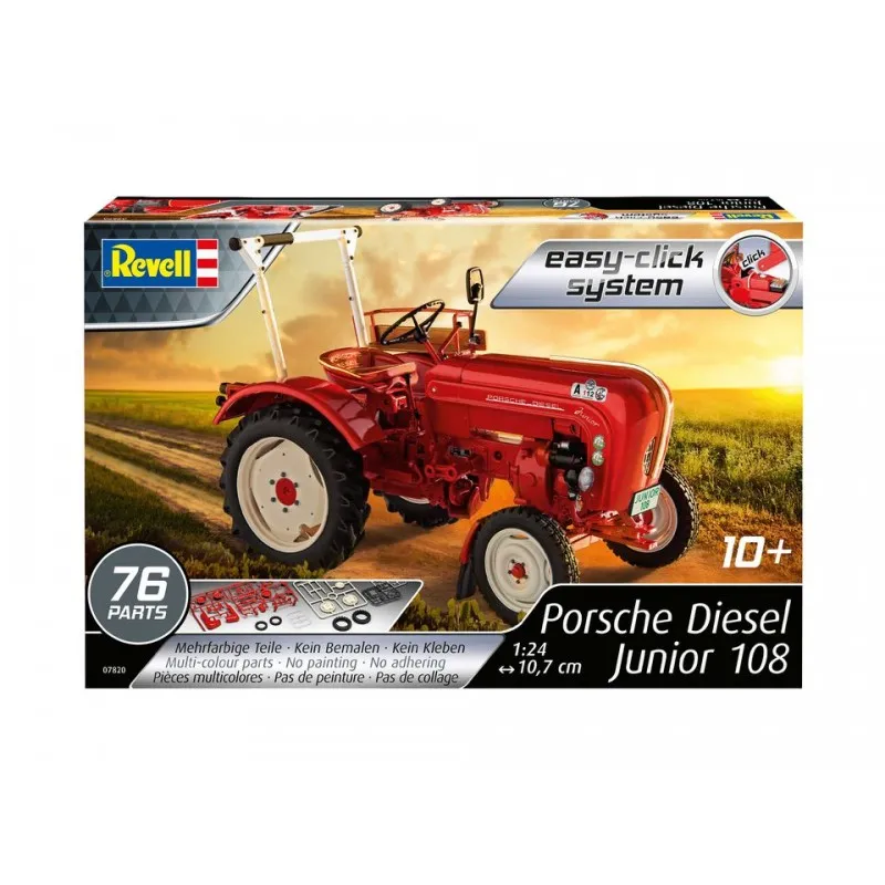 Porsche Diesel Junior 108 | Boîte endommagée. REVELL [07820]